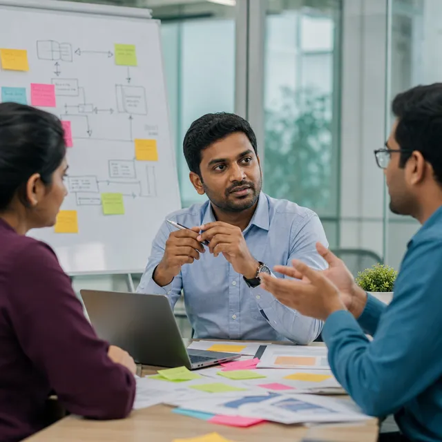 Illustrative workplace for Business Analysis professionals