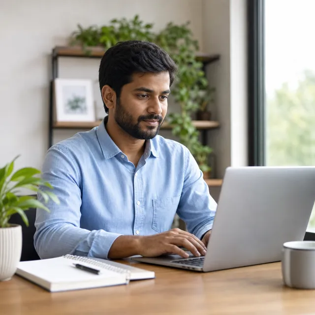 Illustration of Indian technology professionals planning career growth together